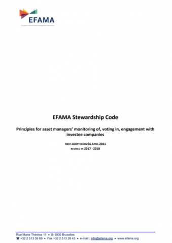 EFAMA stewardship code