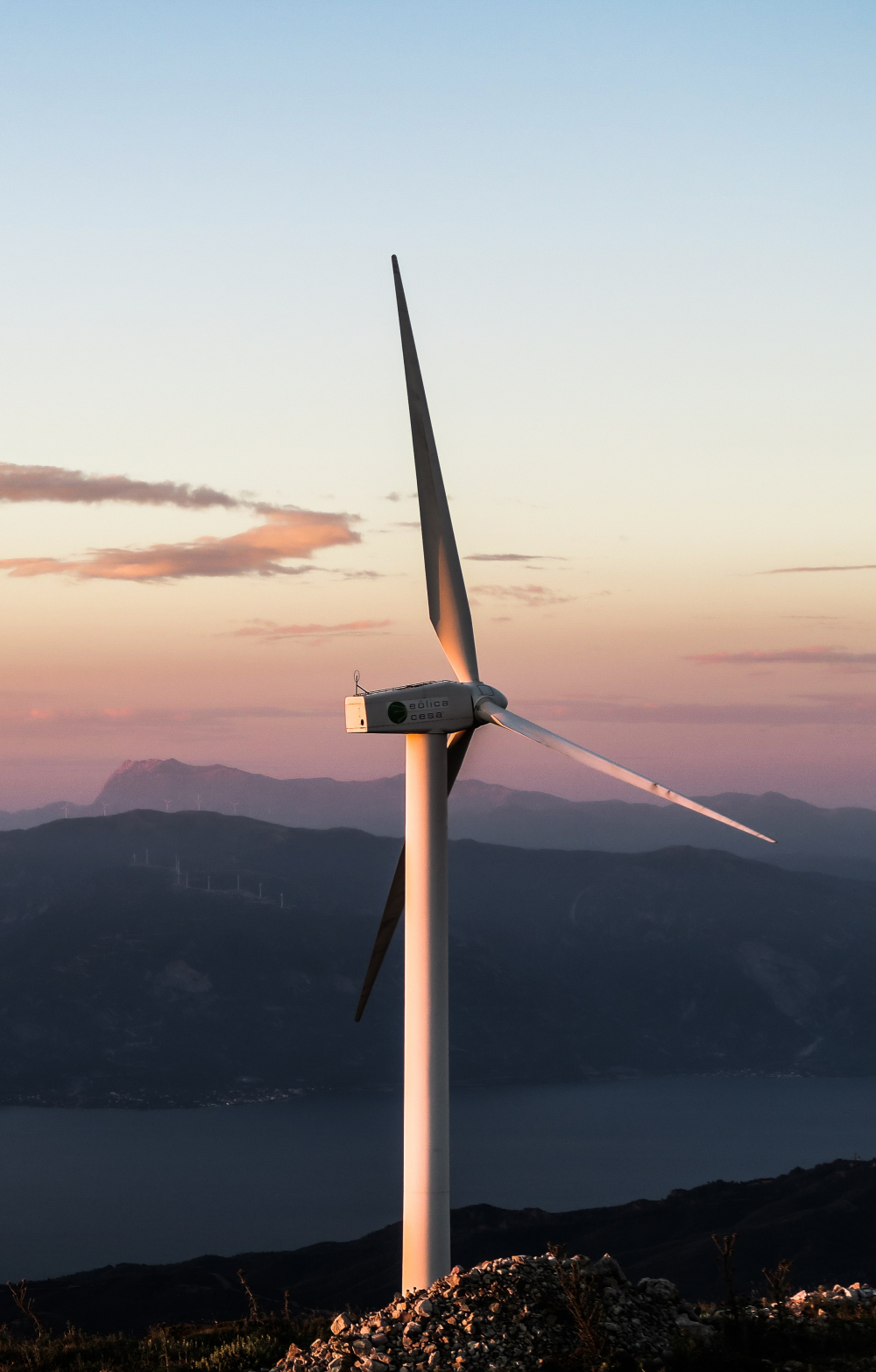 Wind turbines sustainable finance