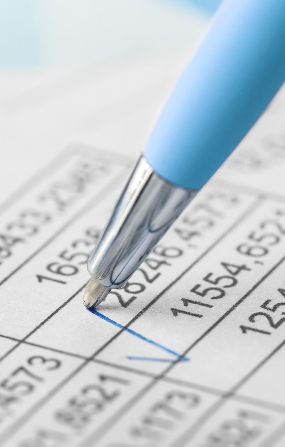 picture of a pen on paper showing lots of figures